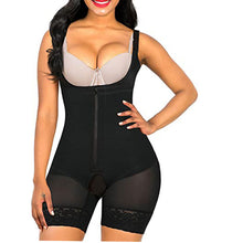 Charger l'image dans la galerie, Women's Shapewear Bodysuit - High Waist Tummy Control Butt Lifting Compression Underwear, Slimming Seamless Zipper Full Body Shaper, Nylon Spandex Breathable