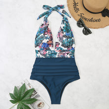 Load image into Gallery viewer, đăBest SellerăOne-Piece Swimsuit | High Waist Backless Bathing Suit | Quick-Dry Mix Color Swimwear