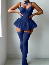 Load image into Gallery viewer, 「Innocent Seduction」Lace Bodysuit ✨ Shapewear with Garter Straps