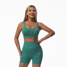 Load image into Gallery viewer, 「Leopard Fury」High-Waist Yoga Set ✨ Butt Lifting Fitness Outfit