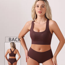 Load image into Gallery viewer, 「Invisible Lift」Seamless Sports Bra Set ✨ Full Coverage Racerback