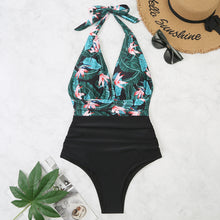 Load image into Gallery viewer, đăBest SellerăOne-Piece Swimsuit | High Waist Backless Bathing Suit | Quick-Dry Mix Color Swimwear