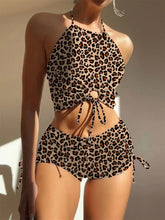 Cargar imagen en el visor de la galería, 🌊【Hot Spring Bikini】Modest Two-Piece Set | Solid Color Swimwear