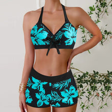 Cargar imagen en el visor de la galería, 🌊【High Waist Bikini】Printed Two-Piece Swimsuit | Padded Sexy Bathing Suit