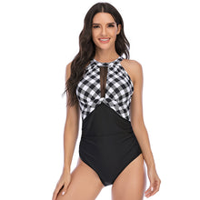 Cargar imagen en el visor de la galerĂa, đăOne-Piece SwimsuităHalter Neck Bathing Suit | Sexy Backless Monokini