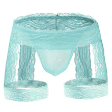 Cargar imagen en el visor de la galería, Men&#39;s Erotic Underwear Panties Lace Tie-Up Boxer Briefs
