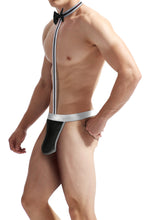 Charger l&#39;image dans la galerie, Lingerie pour hommes String sexy taille basse avec nœud papillon Culotte une pièce Taille unique
