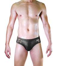 Carica l&#39;immagine nel visualizzatore di Gallery, Mens Lace Thong Underwear Low Waist Panties Mesh G-String Briefs
