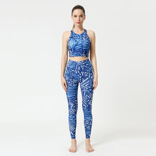 Load image into Gallery viewer, 「Floral Dancer」Print Yoga Set ✨ Quick-Dry Leggings &amp; Sports Bra
