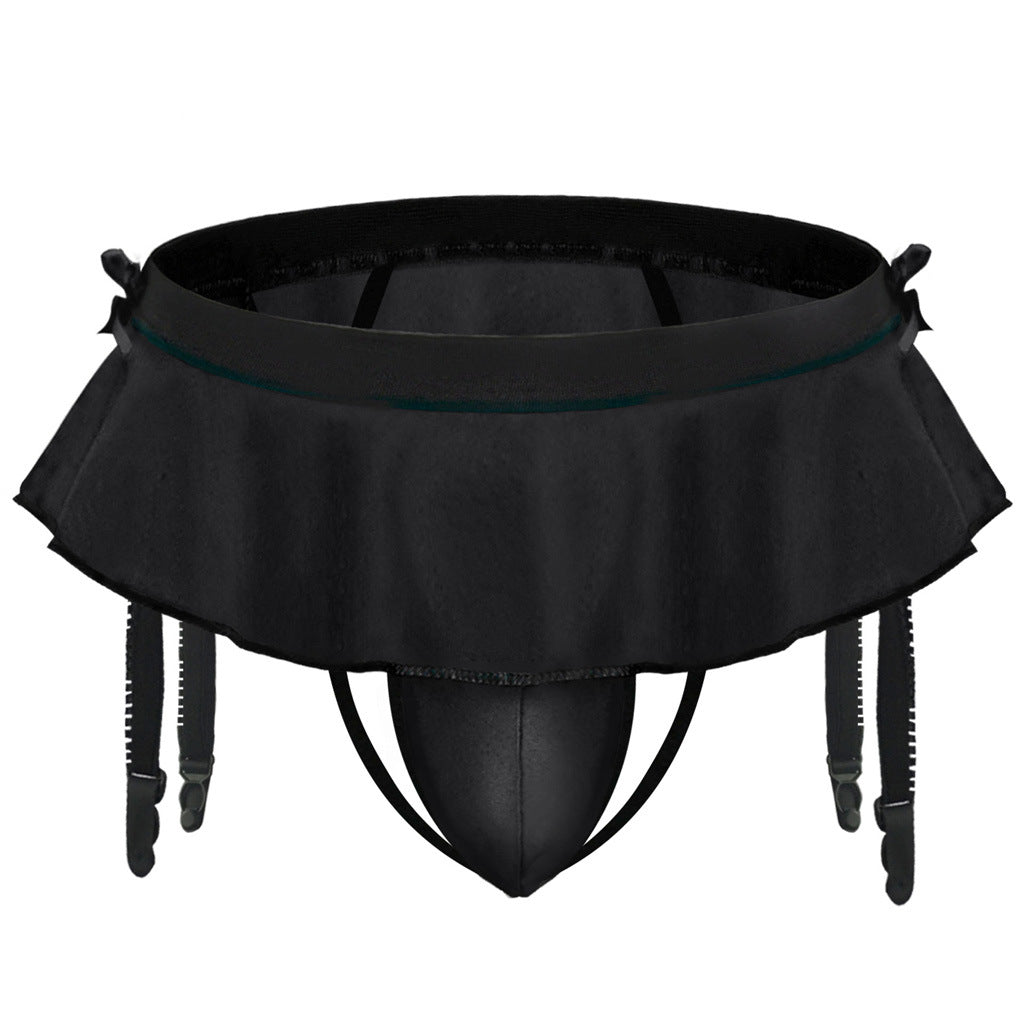 Herren Dessous Sexy Tanga Low Rise G-String Unterwäsche Hosenträger