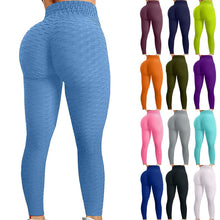 Cargar imagen en el visor de la galería, 🏃‍♀️【Quick-Dry】Pineapple Pattern Yoga Pants | Bubble Butt Leggings | Workout Tights

