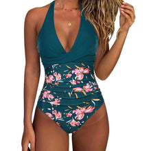 Charger l&#39;image dans la galerie, 🌊【One-Piece Bikini】Sexy Backless Swimsuit | High-End Solid Color Bathing Suit

