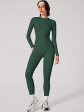 Charger l&#39;image dans la galerie, 「9-Tone Universe」Long Sleeve Yoga Set ✨ Winter Workout Outfit Women&#39;s Fitness Suit
