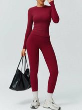Charger l&#39;image dans la galerie, 「9-Tone Universe」Long Sleeve Yoga Set ✨ Winter Workout Outfit Women&#39;s Fitness Suit

