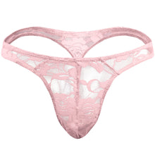 Cargar imagen en el visor de la galería, One Size Men&#39;s erotic underwear lace sexy semi-transparent thong T pants
