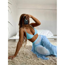 Load image into Gallery viewer, 🌊【3-Piece Bikini Set】Swim Skirt Outfit | Sexy Yet Modest Swimwear
