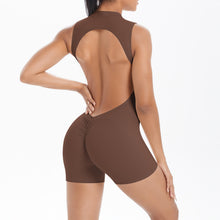 Charger l&#39;image dans la galerie, 「Essential Move」Basic Bodysuit ✨ Simple Workout Jumpsuit
