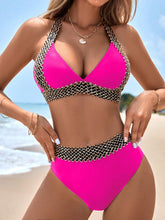Cargar imagen en el visor de la galería, 🌺【Floral Bikini】High Waist Two-Piece Set | Sexy Backless Swimwear

