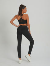Charger l&#39;image dans la galerie, 「Curve Confidence」Plus Size Yoga Set ✨ Cross Back Pants &amp; Sports Bra
