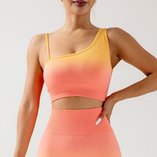 Charger l&#39;image dans la galerie, 「Tie-Dye Flow」Seamless Yoga Set ✨ Gradient Sports Bra &amp; High-Waist Leggings
