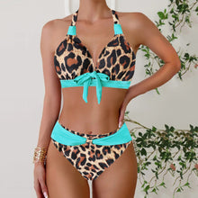 Load image into Gallery viewer, 🌺【Colorful Bikini】Plus Size Two-Piece | Sexy Triangle Swimwear
