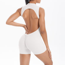 Charger l&#39;image dans la galerie, 「Essential Move」Basic Bodysuit ✨ Simple Workout Jumpsuit
