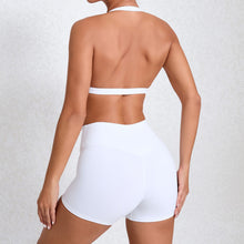 Charger l&#39;image dans la galerie, 「Sweat &amp; Sexy」Racerback Sports Set ✨ High-Support Bra &amp; Yoga Shorts
