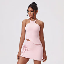 Charger l&#39;image dans la galerie, 「Naked Feel」Nylon Yoga Set ✨ Pocket Tennis Skirt &amp; Fitness Outfit
