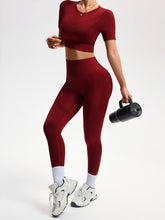 Charger l&#39;image dans la galerie, 「Second Skin」Seamless Yoga Set ✨ Quick-Dry Training Outfit
