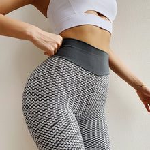 Charger l&#39;image dans la galerie, Leggings taille haute pour femmes Tiktok Yoga Leggings Leggings anti-cellulite taille haute pour femmes Pantalon de yoga élastique Slim Fit pour femmes
