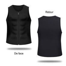 Cargar imagen en el visor de la galería, Demeuble- Men&#39;s Sweat Tank Neoprene Vest Slimming Sauna Slimming Sheath Fat Burners
