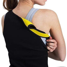 Cargar imagen en el visor de la galería, Women&#39;s Sweat Vest T-shirt Fitness Slimming Tank Top - Strong Compression to Lose Weight Easily
