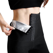 Charger l&#39;image dans la galerie, Pantalon de perte de poids Pantalon de sauna, pantalon de survêtement, leggings amincissants, pantalon de sauna amincissant en néoprène pour femmes
