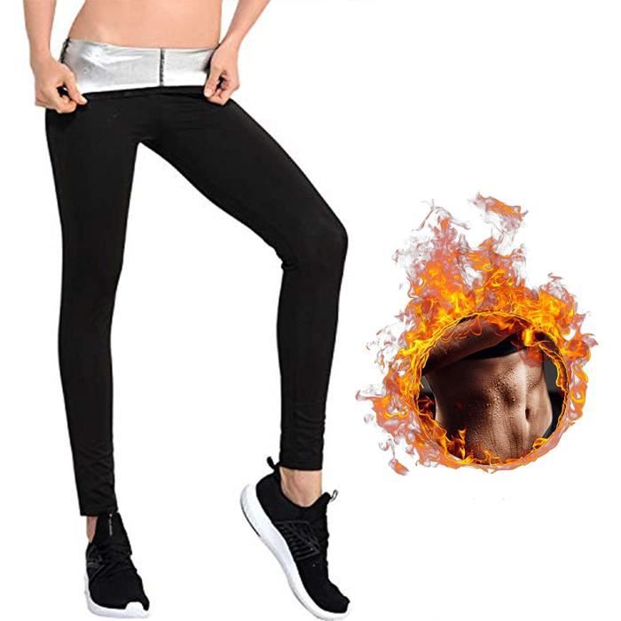 Pantalon de perte de poids Pantalon de sauna, pantalon de survêtement, leggings amincissants, pantalon de sauna amincissant en néoprène pour femmes