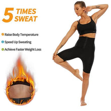 Carica l&#39;immagine nel visualizzatore di Gallery, Sweat Shorts for Tiktok Women Slimming Short Leggings Sauna High Waist Slimming Pants for Yoga Fitness
